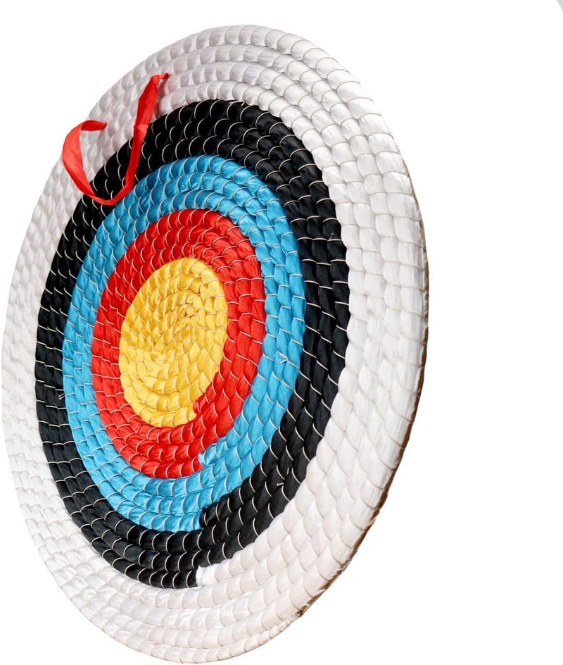 AUVIM Archery Target - Backyard Straw Archery Target for Recurve Compound or Longbow - 20 Inch Traditional Bow Arrow Target for Kids Youth Adult Archery Hunting Practice - Image 1